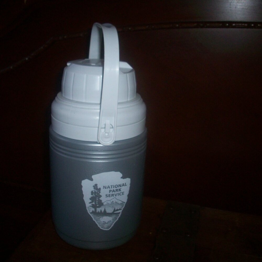 Coleman 1/3 Gallon Cold Beverage Cooler Thermos Flip Top - National Park Service